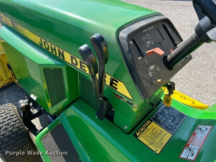 image for item NI9034 John Deere 318  lawn mower