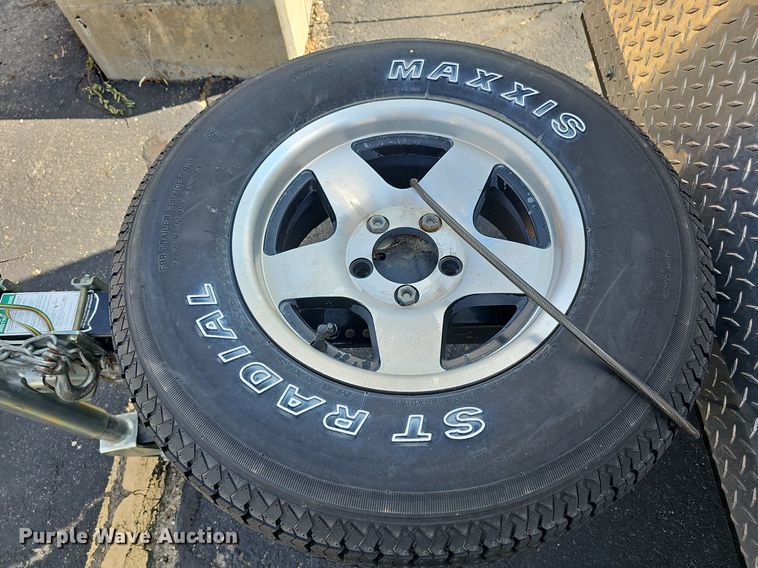 image for item NJ9843 2005 ShoreLand'r V-twin  motorcycle trailer