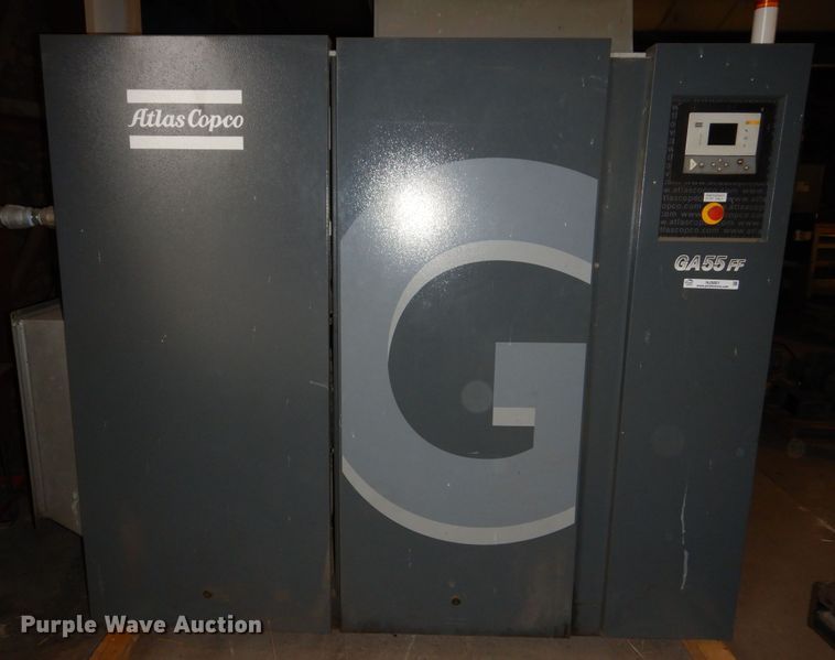 image for item NJ9861 2001 Atlas Copco GA55FF  air compressor