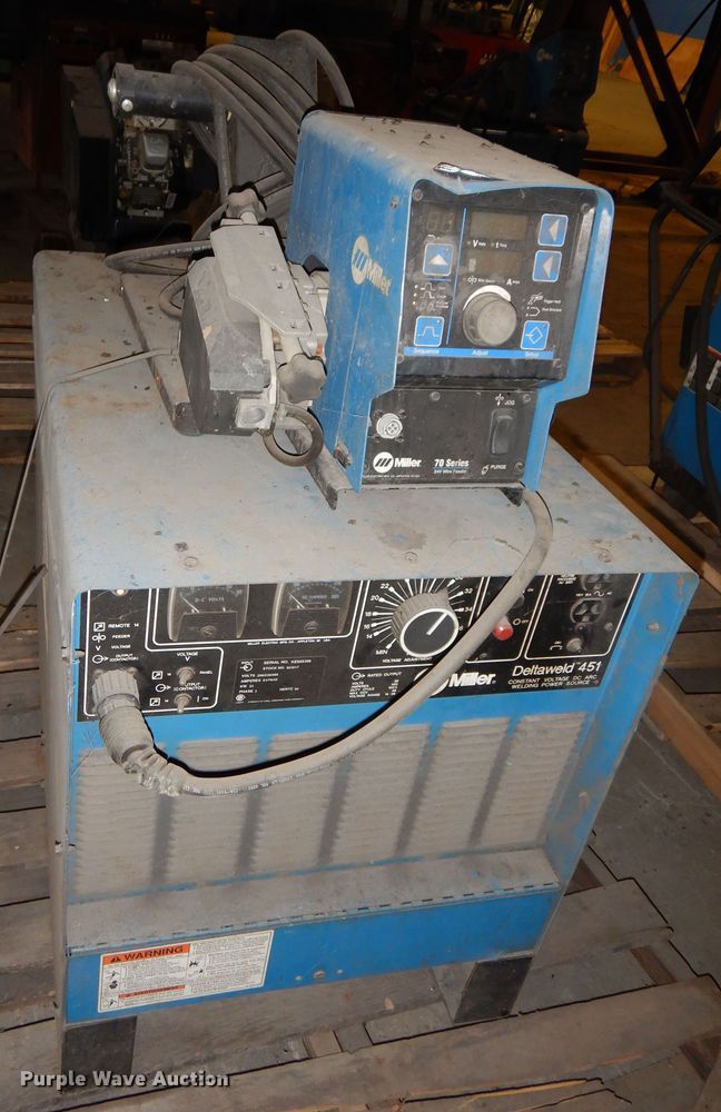 image for item NJ9866 Miller Deltaweld 451  welder