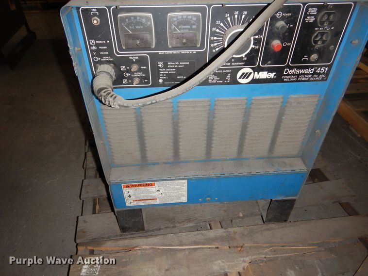 image for item NJ9866 Miller Deltaweld 451  welder