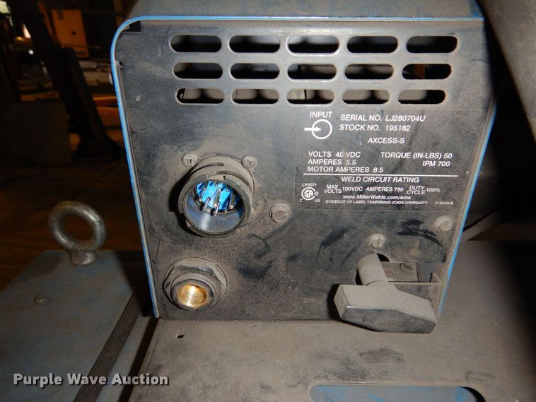 image for item NJ9868 Miller Axcess 450  welder