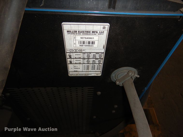 image for item NJ9869 Miller Continuum 500  welder