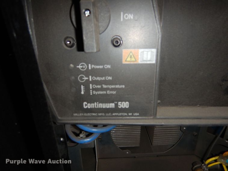 image for item NJ9869 Miller Continuum 500  welder
