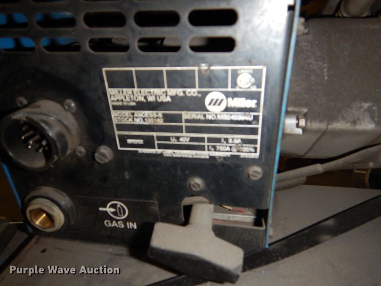 image for item NJ9870 (2) Miller Axcess 450 welders