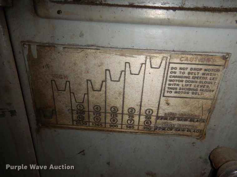 image for item NJ9872 Groban   bandsaw