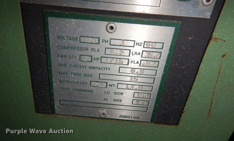 image for item NJ9878 Sullair 25100L  air compressor