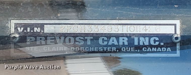 image for item NP9646 1996 Prevost H3-40  coach bus