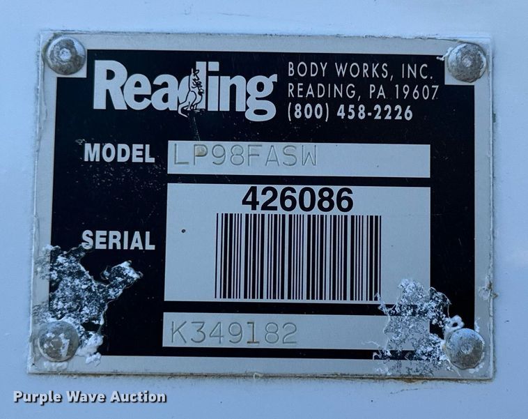 image for item NP9696 1997 Ford F350 XL  utility bed pickup truck