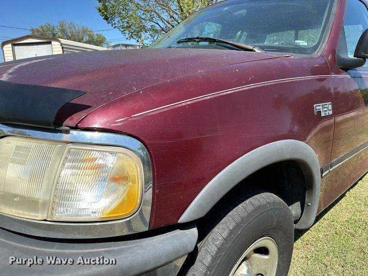 image for item NQ9325 1997 Ford F150  SuperCab pickup truck