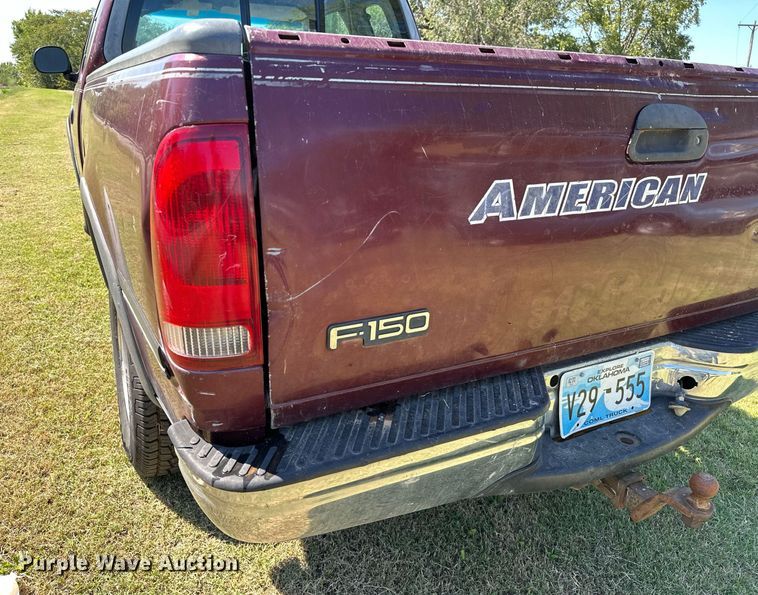 image for item NQ9325 1997 Ford F150  SuperCab pickup truck