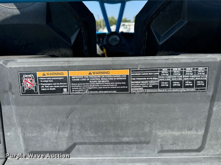 image for item NQ9347 2020 Polaris RZR 1000  utility vehicle