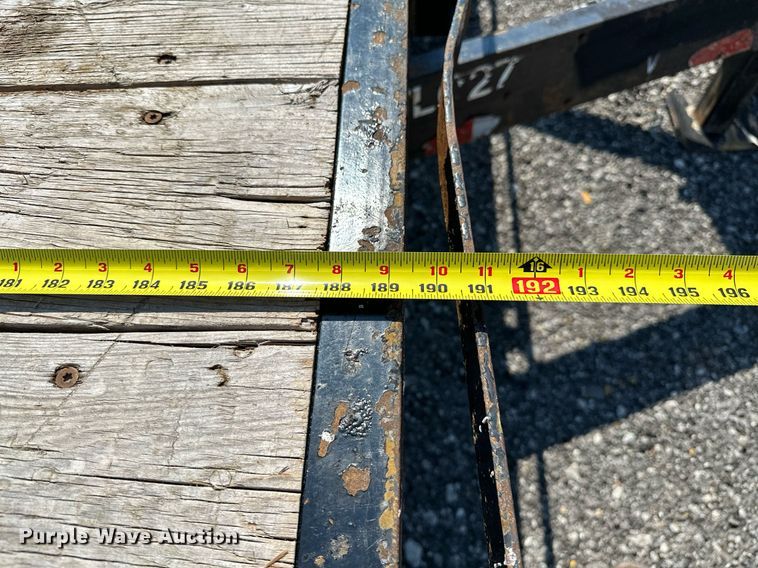 image for item NQ9351 2006 C&B Quality Trailer Works  equipment trailer