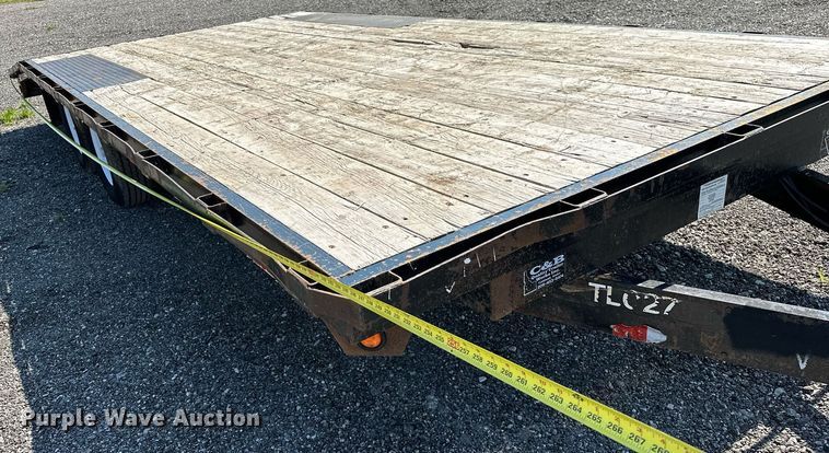 image for item NQ9351 2006 C&B Quality Trailer Works  equipment trailer
