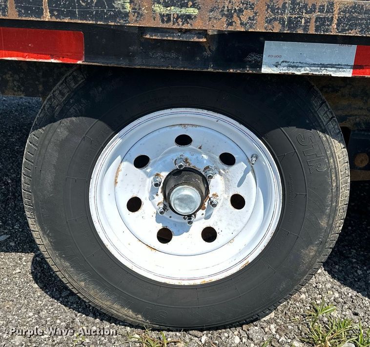 image for item NQ9351 2006 C&B Quality Trailer Works  equipment trailer