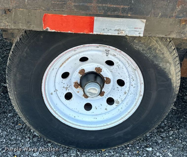 image for item NQ9351 2006 C&B Quality Trailer Works  equipment trailer