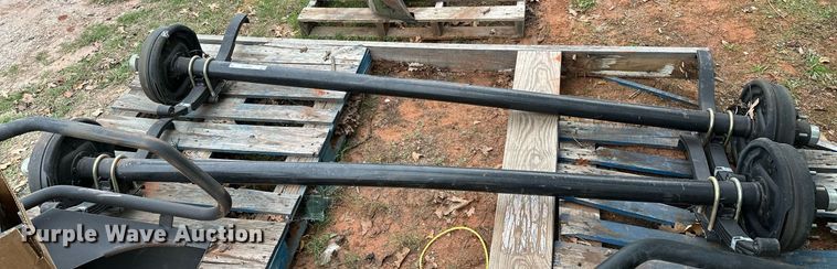 image for item NQ9379 (2) axles 