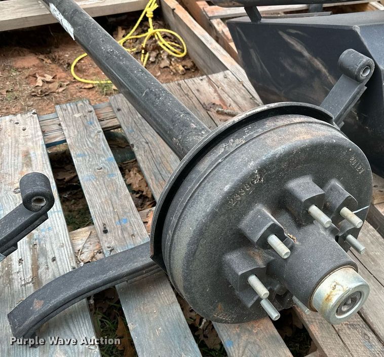 image for item NQ9379 (2) axles 