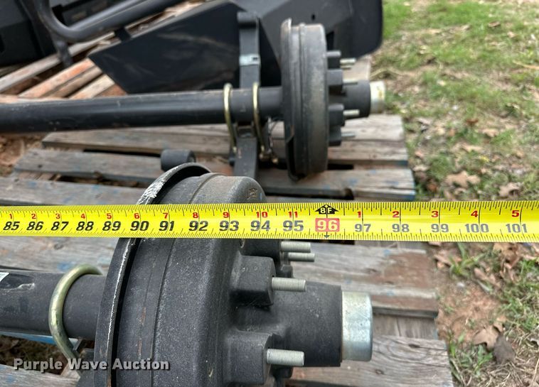 image for item NQ9379 (2) axles 