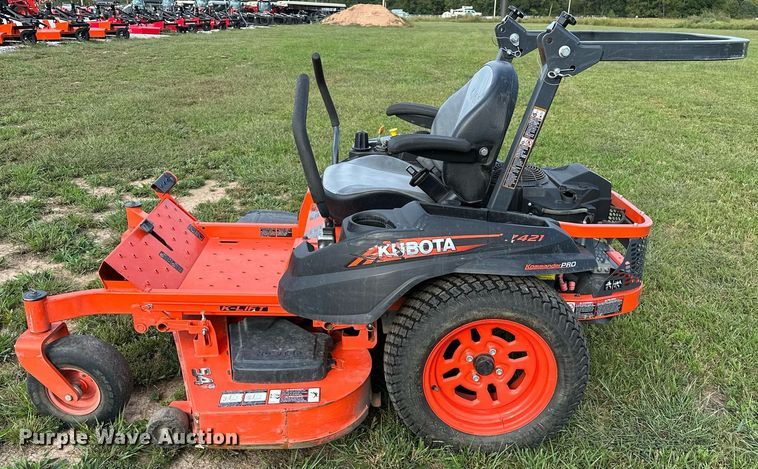 image for item NQ9391 Kubota Z421KW  ZTR lawn mower