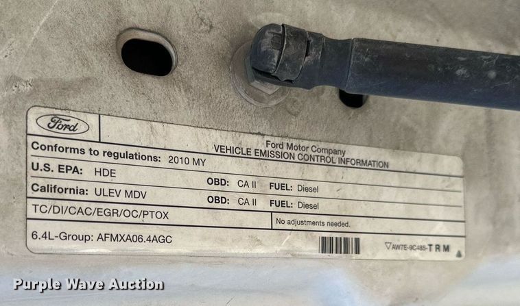 image for item NQ9419 2010 Ford F250 Super Duty  SuperCab pickup truck