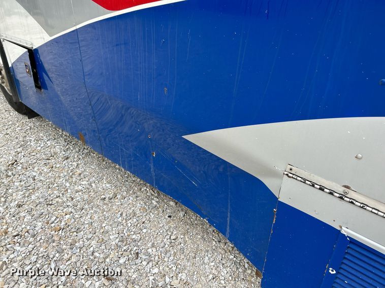 image for item NQ9838 2000 Blue Bird  blood donation bus