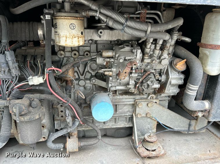 image for item NQ9838 2000 Blue Bird  blood donation bus