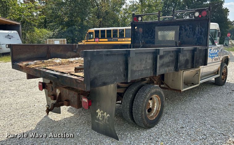 image for item NQ9842 1999 Dodge Ram 3500  dump bed pickup truck