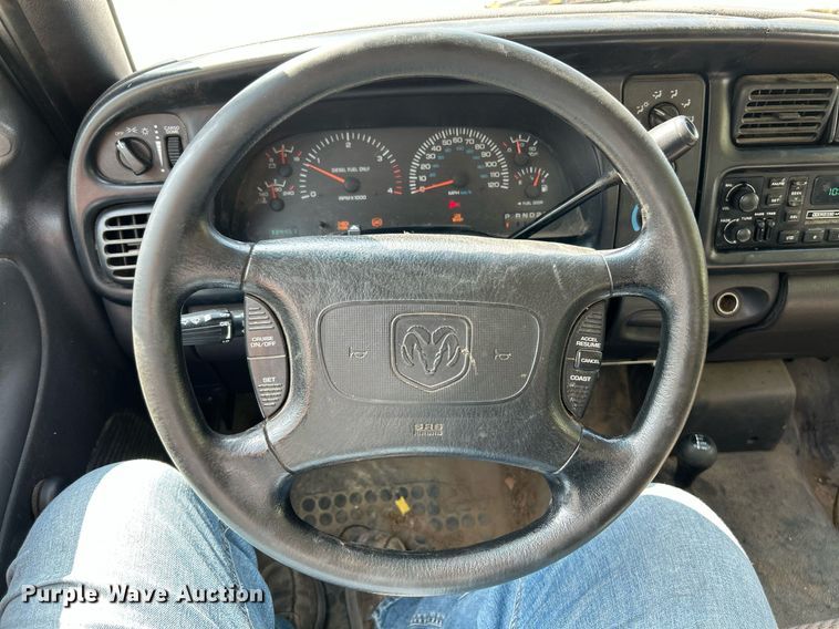 image for item NQ9842 1999 Dodge Ram 3500  dump bed pickup truck