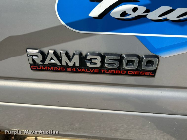 image for item NQ9842 1999 Dodge Ram 3500  dump bed pickup truck