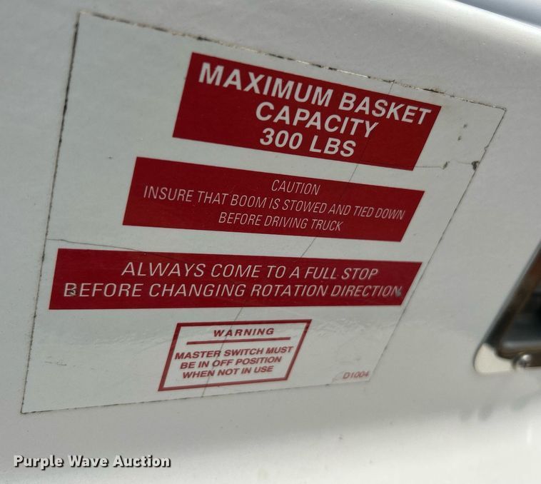 image for item NQ9850 2005 Ford F450 Super Duty XL  bucket truck