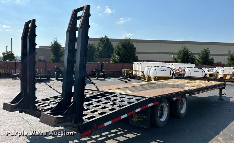 image for item NQ9897 2015 Belshe FB30  equipment trailer