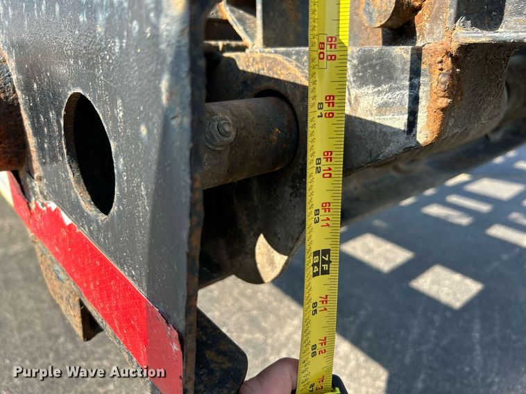 image for item NQ9897 2015 Belshe FB30  equipment trailer