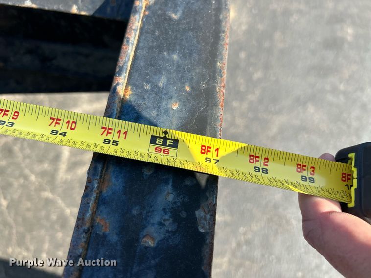 image for item NQ9897 2015 Belshe FB30  equipment trailer