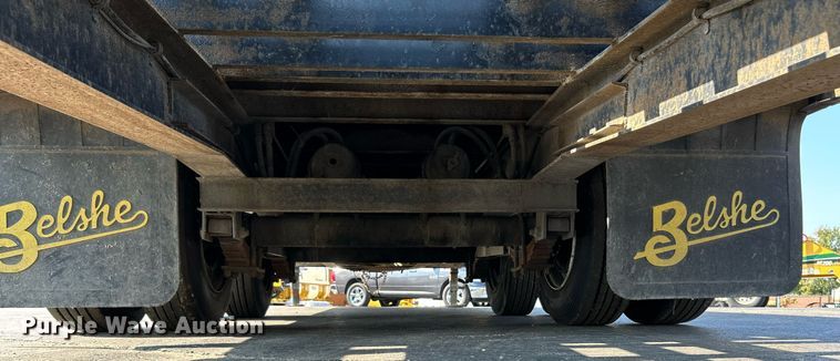 image for item NQ9897 2015 Belshe FB30  equipment trailer