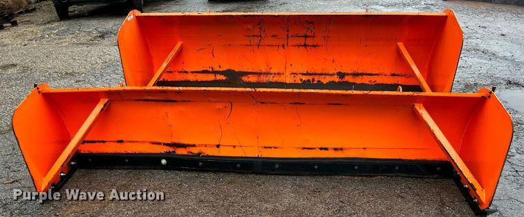 image for item NQ9902 Buyers Scoop Dogg  skid steer snow pusher