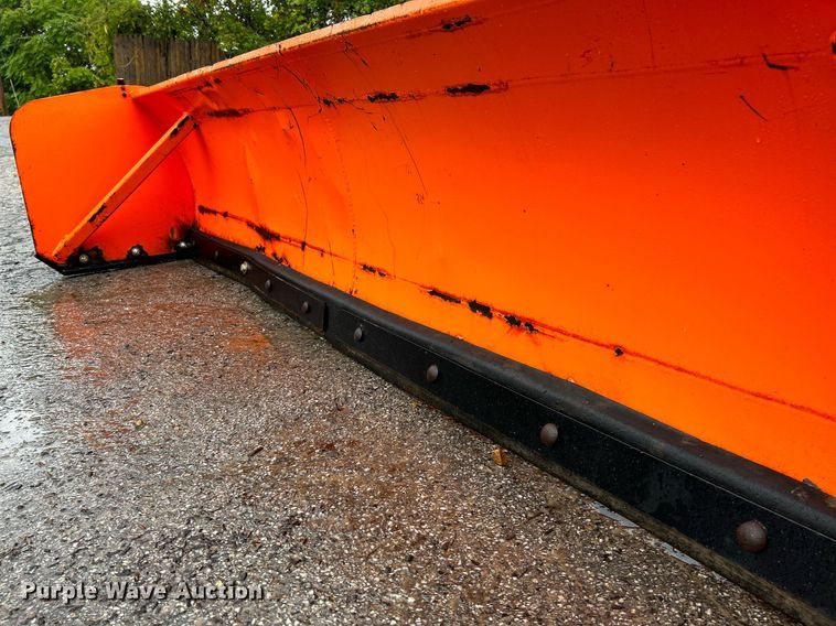 image for item NQ9902 Buyers Scoop Dogg  skid steer snow pusher