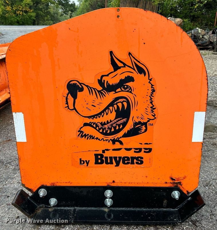 image for item NQ9902 Buyers Scoop Dogg  skid steer snow pusher