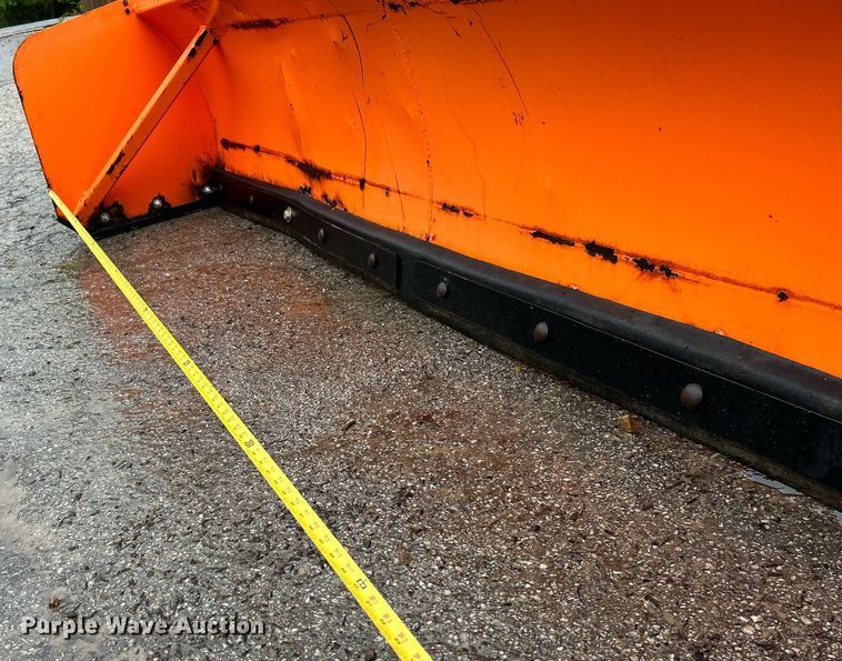 image for item NQ9902 Buyers Scoop Dogg  skid steer snow pusher