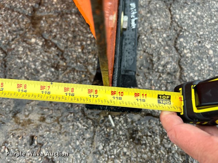 image for item NQ9902 Buyers Scoop Dogg  skid steer snow pusher