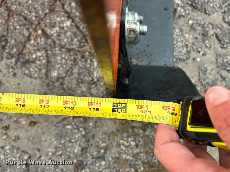 image for item NQ9902 Buyers Scoop Dogg  skid steer snow pusher