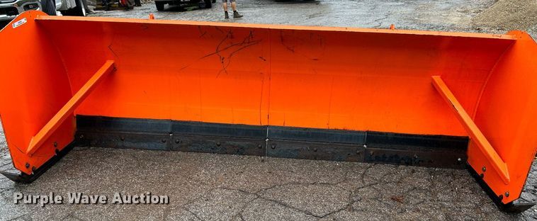 image for item NQ9903 Buyers Scoop Dogg  skid steer snow pusher