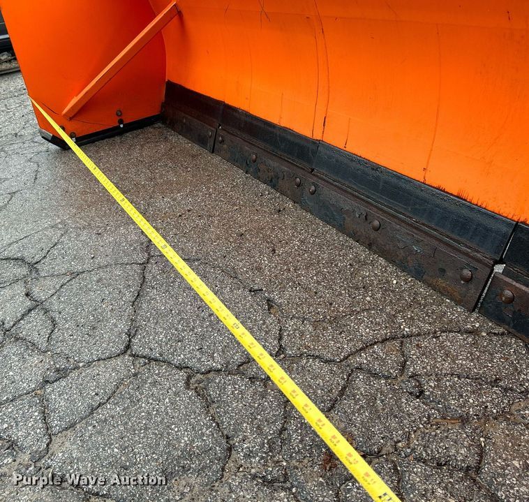 image for item NQ9903 Buyers Scoop Dogg  skid steer snow pusher