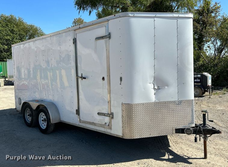 image for item NQ9923 2015 Doolittle FD-304  enclosed cargo trailer