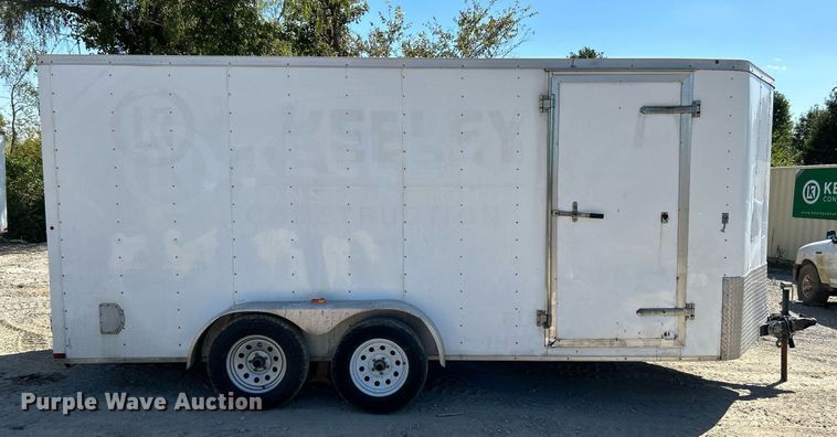 image for item NQ9923 2015 Doolittle FD-304  enclosed cargo trailer