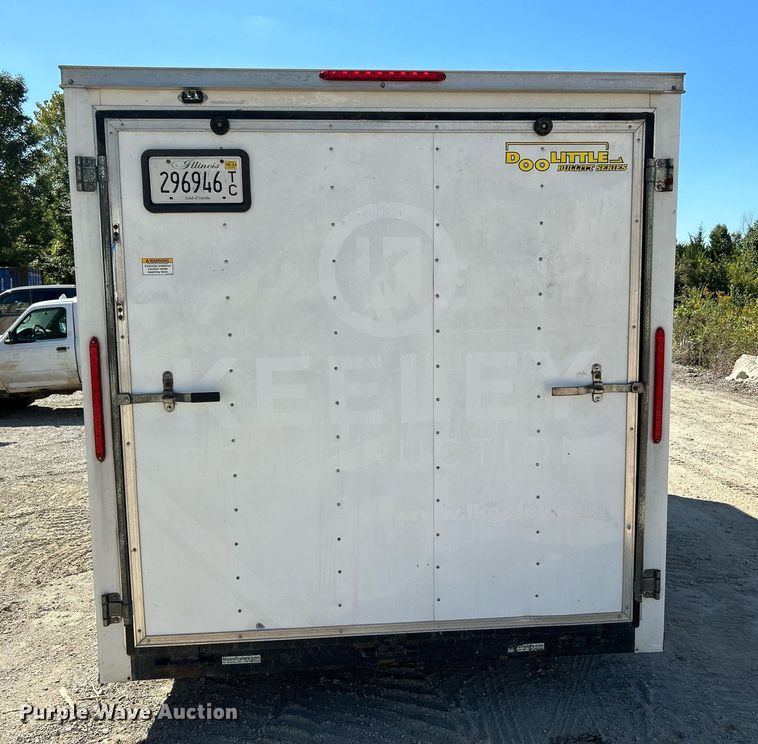 image for item NQ9923 2015 Doolittle FD-304  enclosed cargo trailer