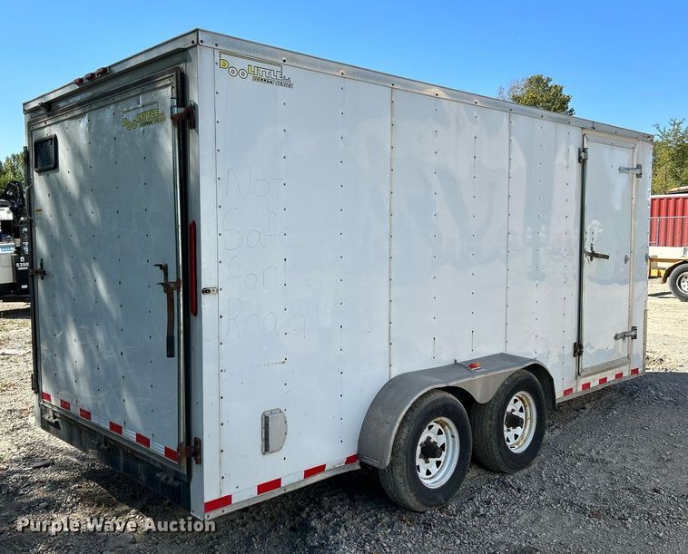 image for item NQ9924 2014 Doolittle FD-304  enclosed cargo trailer