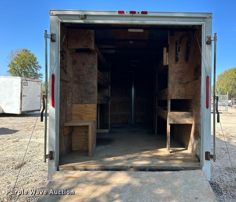 image for item NQ9924 2014 Doolittle FD-304  enclosed cargo trailer