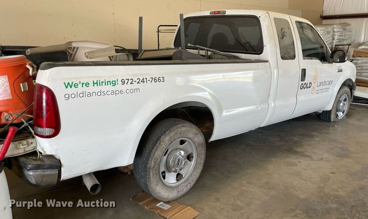 image for item NT9535 2007 Ford F250 Super Duty XL  SuperCab pickup truck