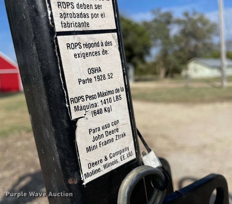 image for item NX9849 John Deere 727A  ZTR lawn mower